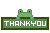 thankyou カエル